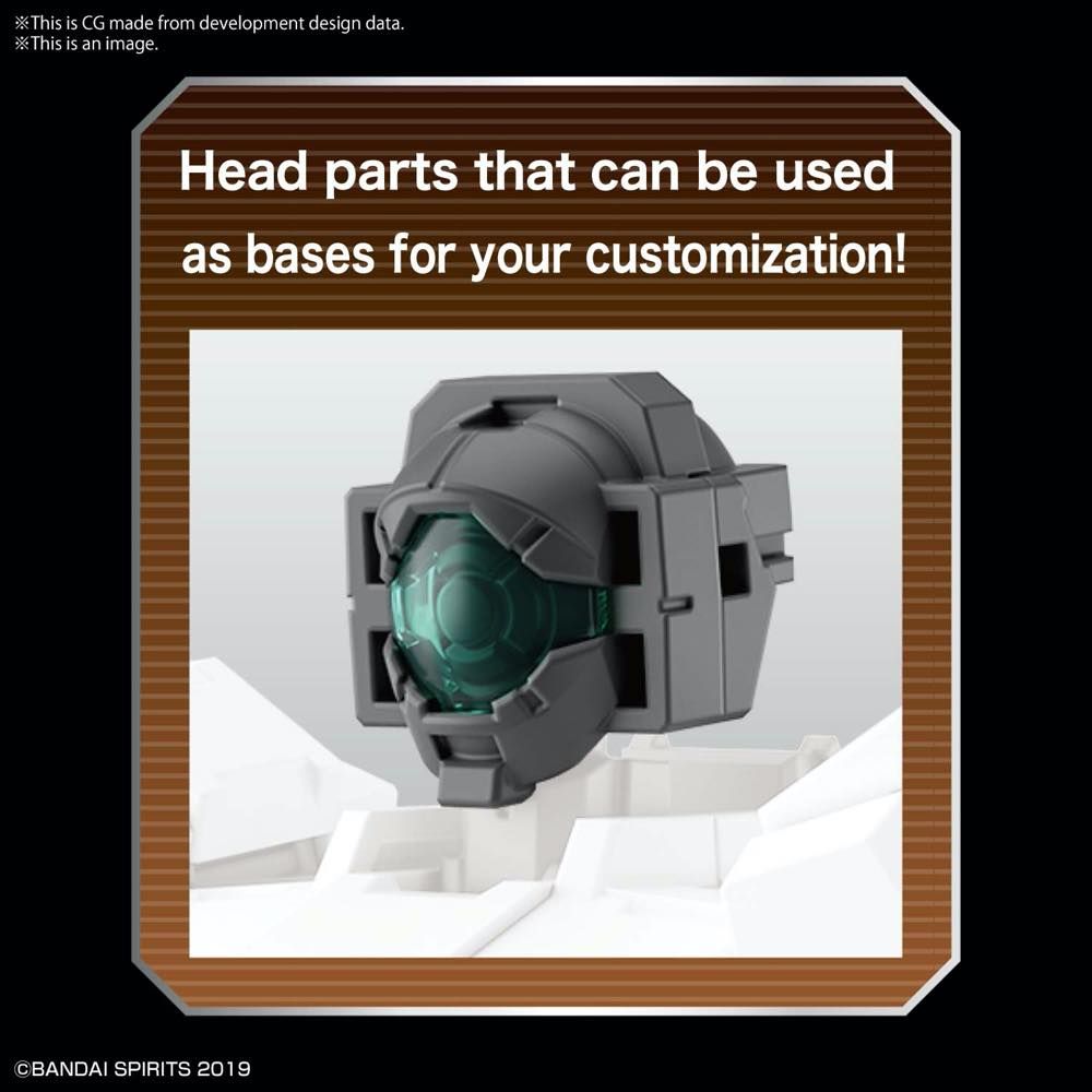 30MM 1/144 Option Parts Set 6 (Customize Heads A)