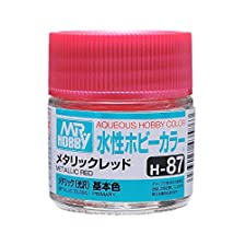 Aqueous Hobby Color - H87 Metallic Gloss Metallic Red (Primary)