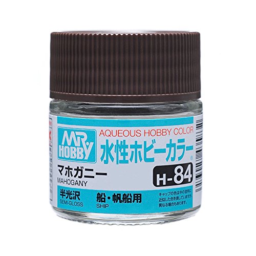 Aqueous Hobby Color - H84 Semi-Gloss Mahogany (Ship)