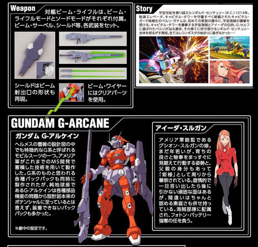 HG 1/144 G-Arcane