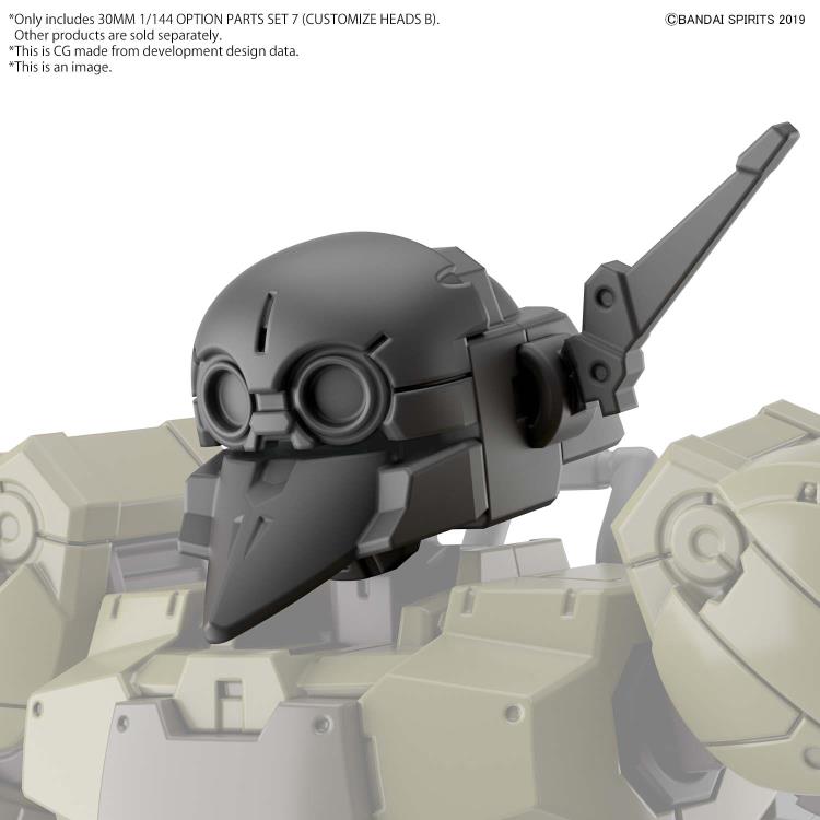 30MM Option Parts Set 7 Customize Heads B