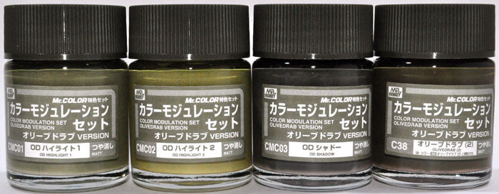 Mr. Color - Modulation Set Olivedrab Ver.