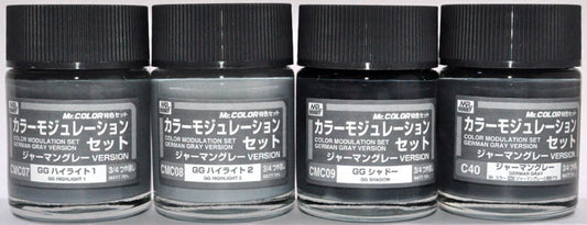 Mr. Color - Color Modulation Set German Gray