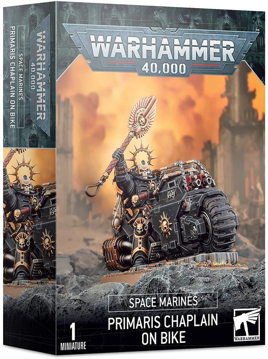 Warhammer 40,000: Space Marines Primaris Chaplain on Bike