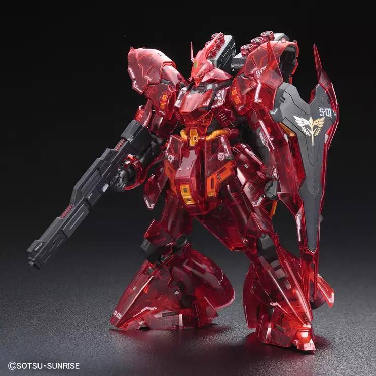 P-Bandai RG 1/144 Sazabi (Clear Ver) Premium Bandai Exclusive Gundam