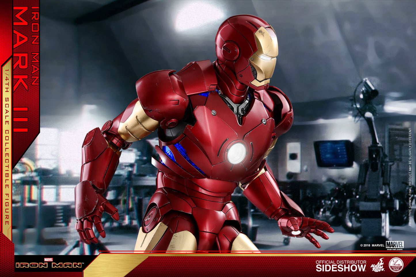 Iron Man Mark III Quarter Scale Figure by Hot Toys