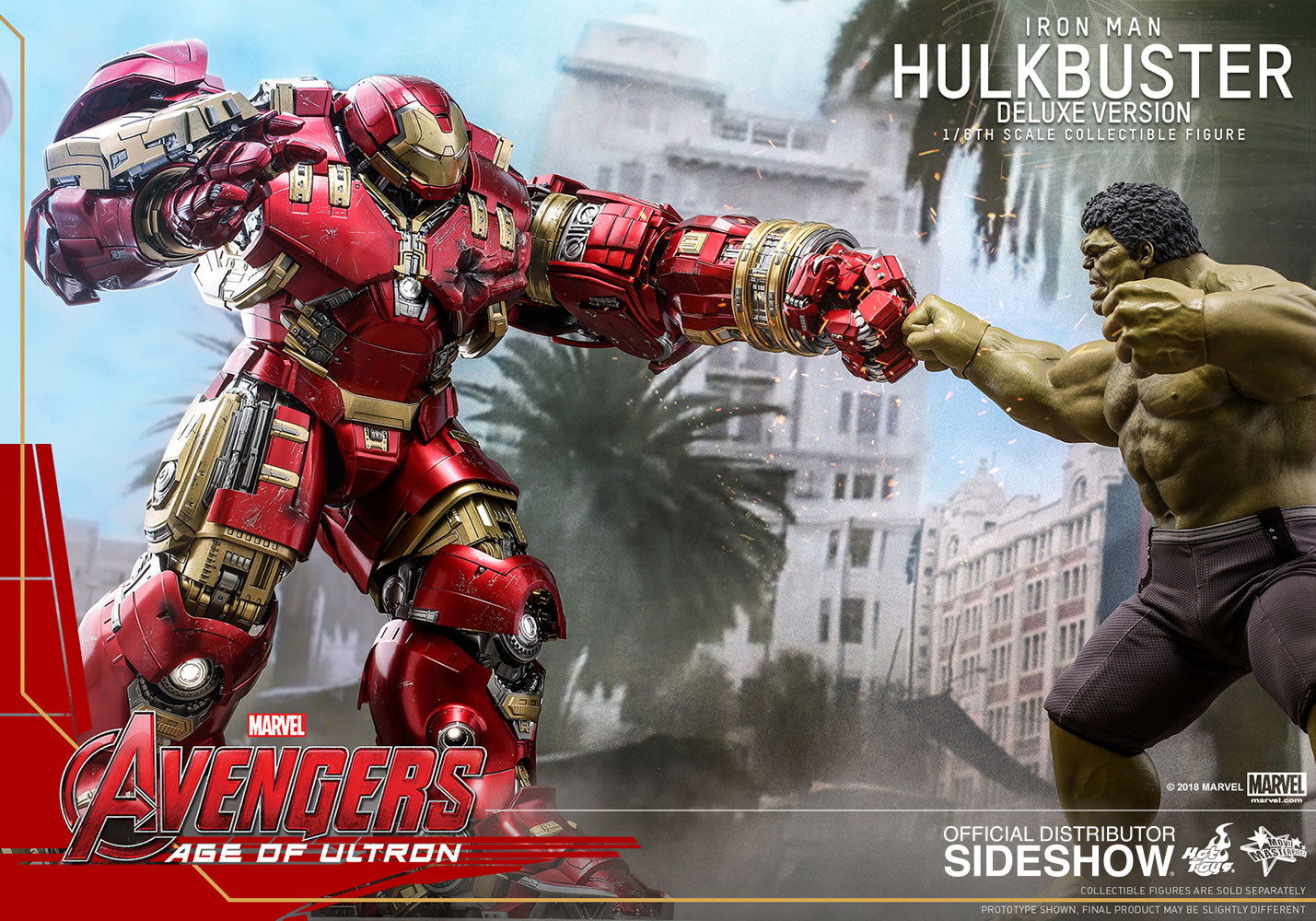 Hulkbuster Deluxe Version Sixth Scale Figure by Hot Toys (Display Model)