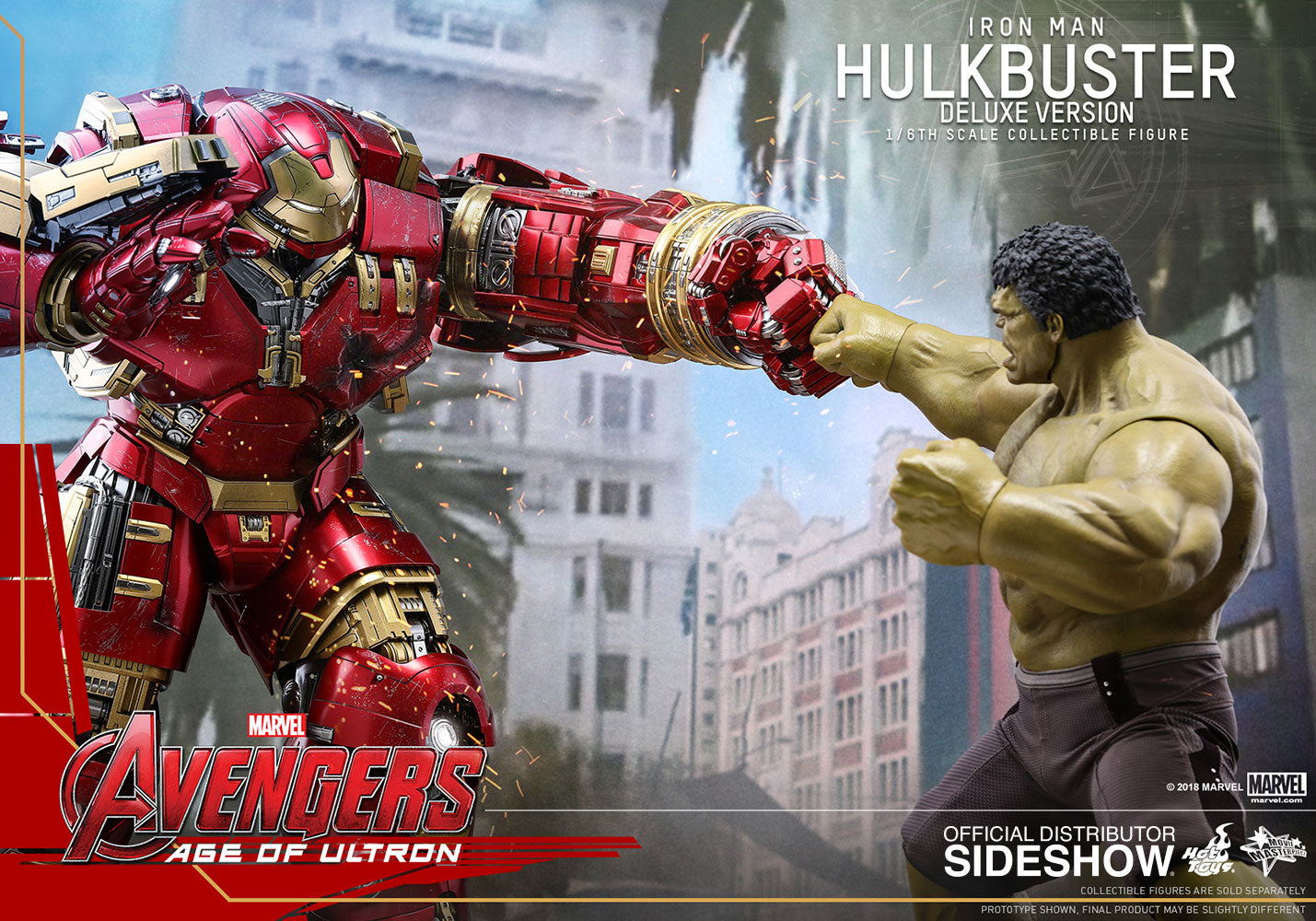 Hulkbuster Deluxe Version Sixth Scale Figure by Hot Toys (Display Model)