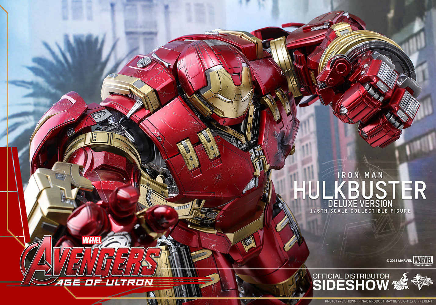 Hulkbuster Deluxe Version Sixth Scale Figure by Hot Toys (Display Model)
