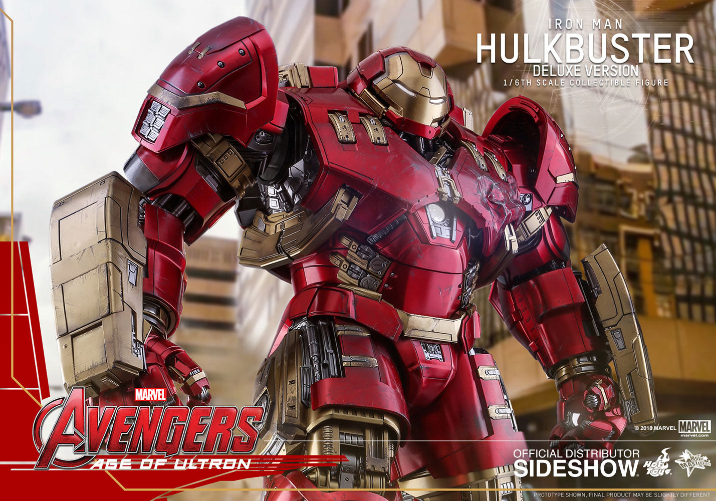Hulkbuster Deluxe Version Sixth Scale Figure by Hot Toys (Display Model)