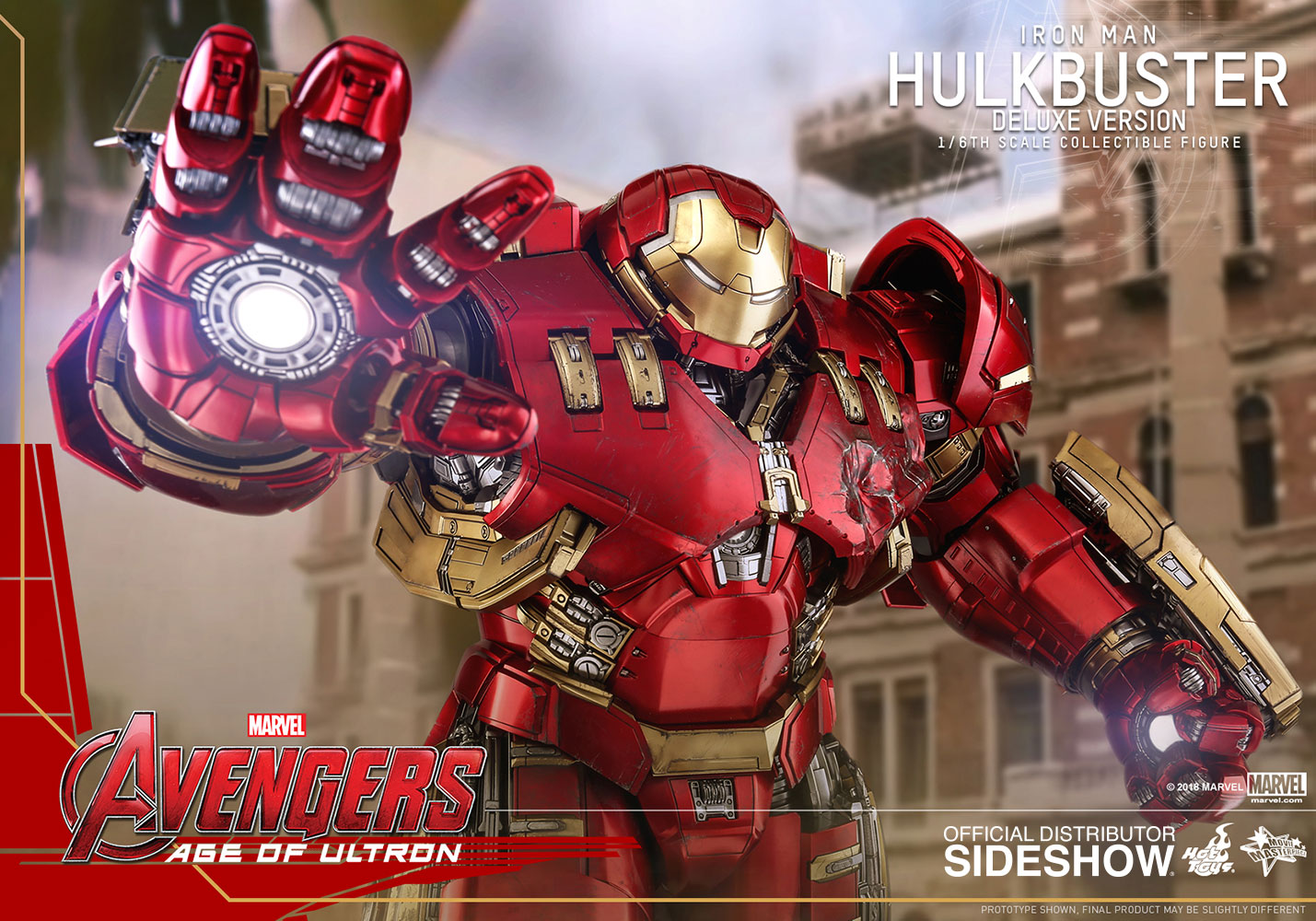 Hulkbuster Deluxe Version Sixth Scale Figure by Hot Toys (Display Model)