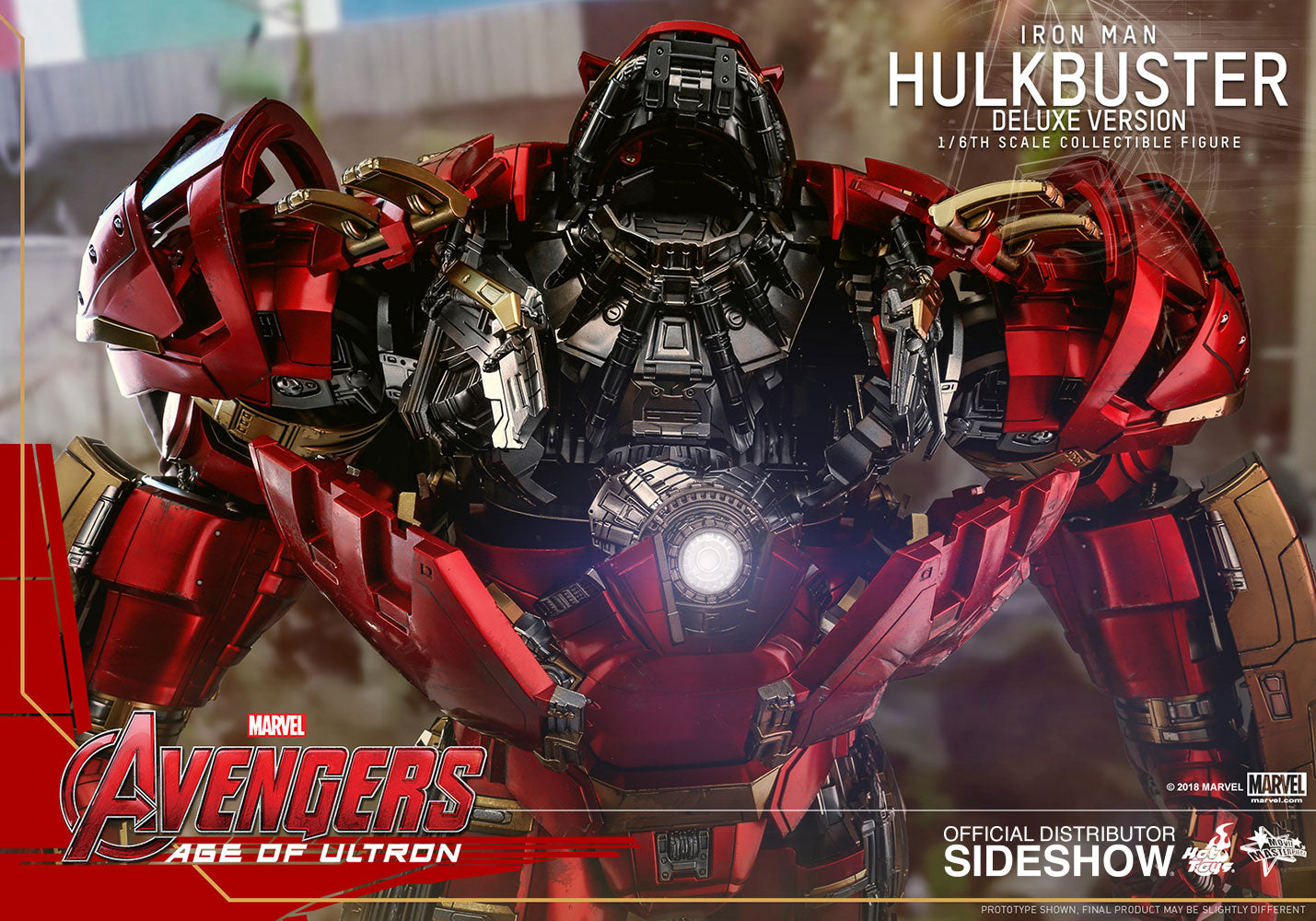 Hulkbuster Deluxe Version Sixth Scale Figure by Hot Toys (Display Model)