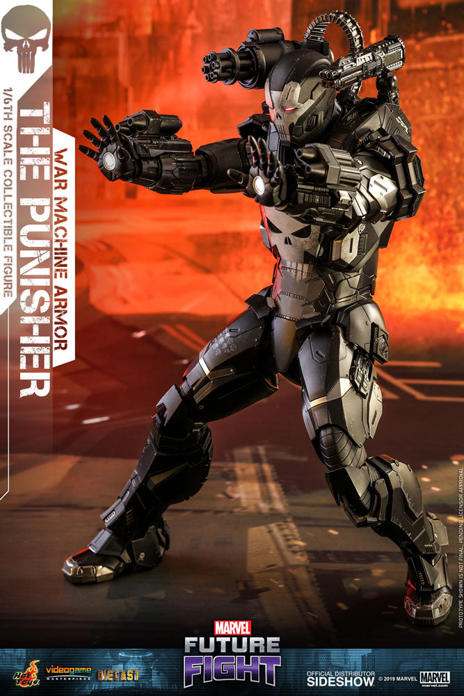 The Punisher War Machine Armor Sixth Scale Figure by Hot Toys