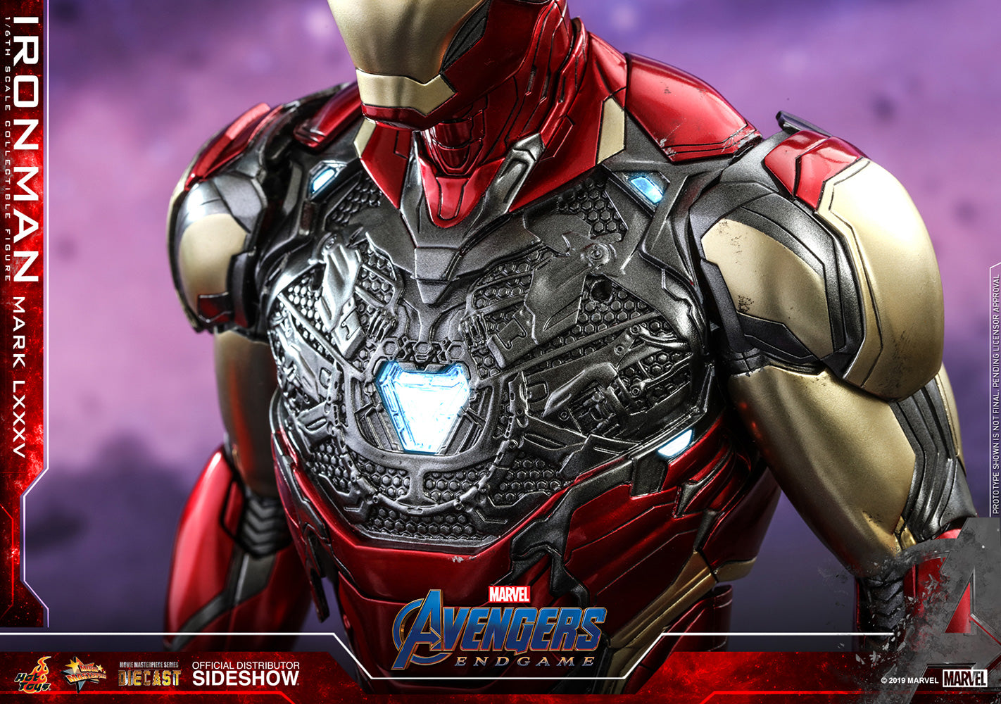 ホットトイズ　アイアンマン マーク LXXXV エンドゲーム Amazon.com: Hot Toys Marvel: Avengers Endgame - Iron Man Mark