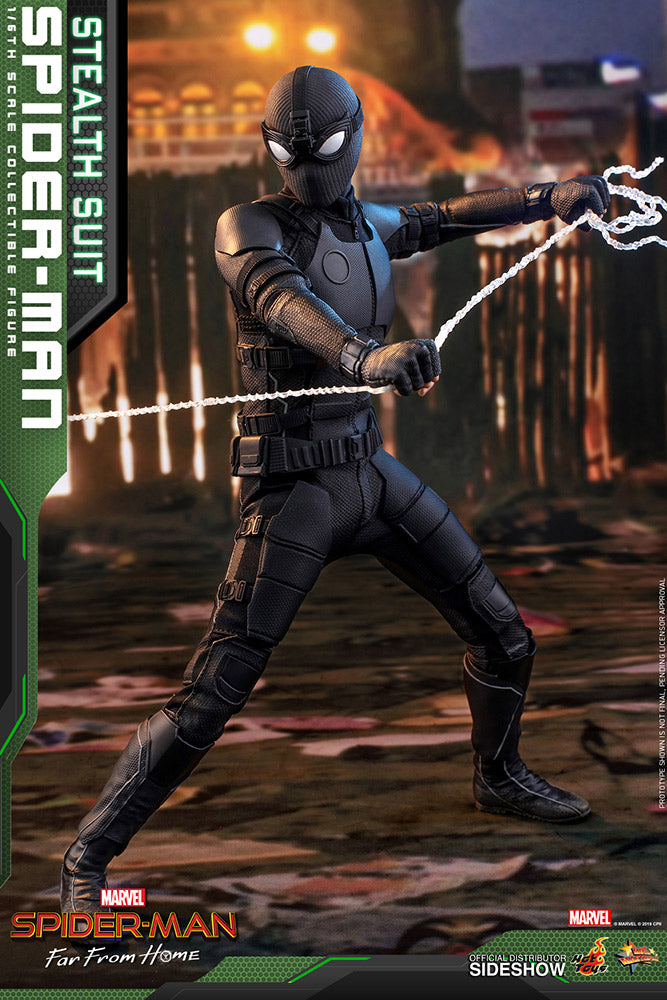 Spider-man (Stealth Suit) - Spider-man: Far From Home - Sixth Scale Figure by Hot Toys