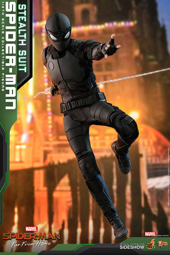 Spider-man (Stealth Suit) - Spider-man: Far From Home - Sixth Scale Figure by Hot Toys