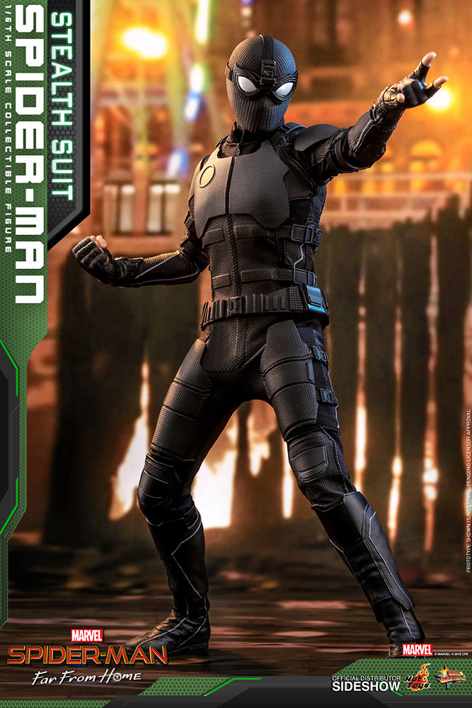 Spider-man (Stealth Suit) - Spider-man: Far From Home - Sixth Scale Figure by Hot Toys
