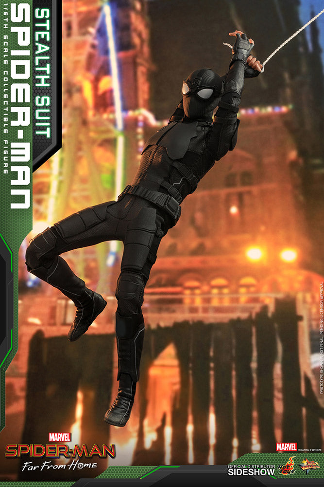 Spider-man (Stealth Suit) - Spider-man: Far From Home - Sixth Scale Figure by Hot Toys