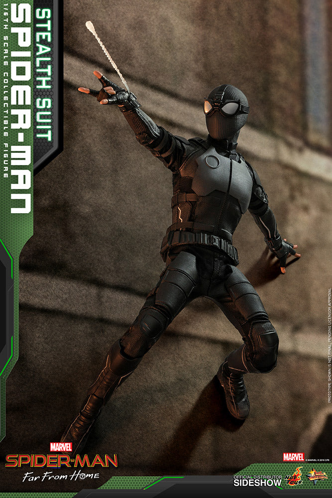 Spider-man (Stealth Suit) - Spider-man: Far From Home - Sixth Scale Figure by Hot Toys