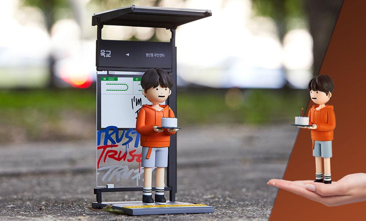HoSeok (J-Hope) Designer Toy by Blitzway