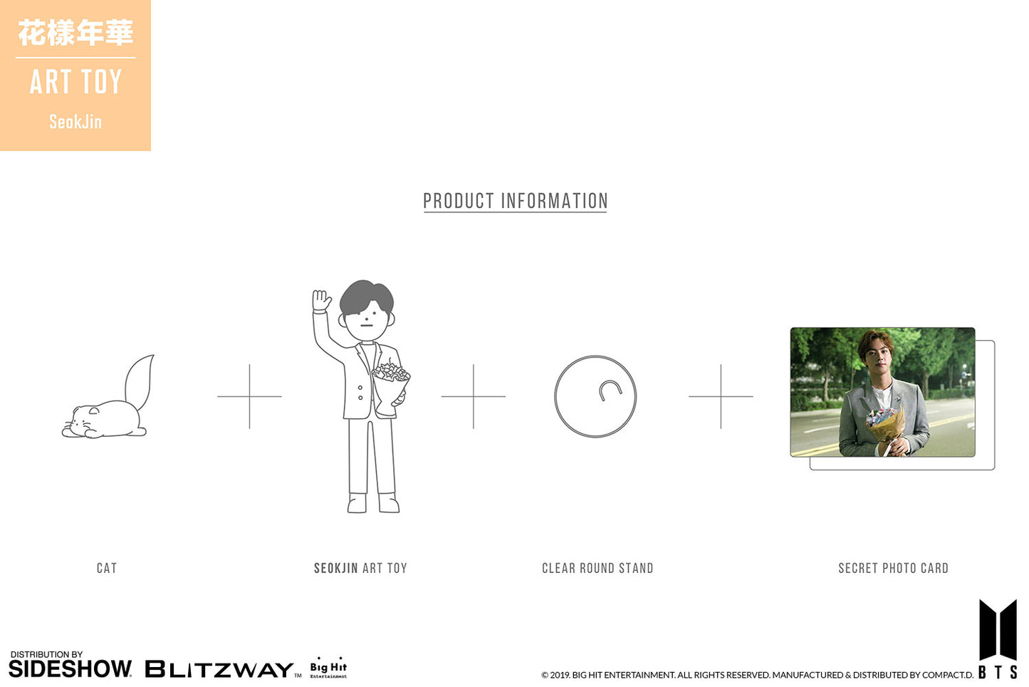 SeokJin (Jin) Designer Toy by Blitzway