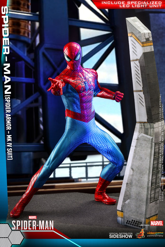 Spider-man (Spider Armor Mk. IV) - Marvel's Spider-man Game - Sixth Scale Figure by Hot Toys