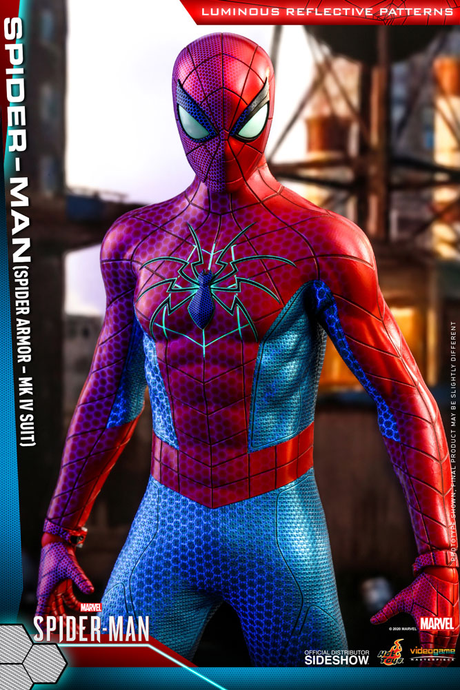 Spider-man (Spider Armor Mk. IV) - Marvel's Spider-man Game - Sixth Scale Figure by Hot Toys