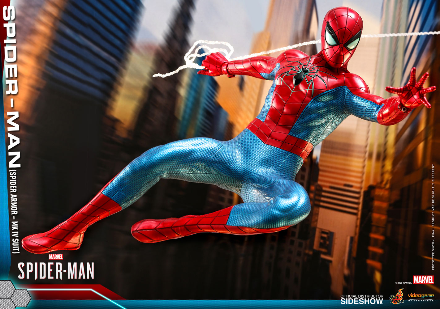 Spider-man (Spider Armor Mk. IV) - Marvel's Spider-man Game - Sixth Scale Figure by Hot Toys