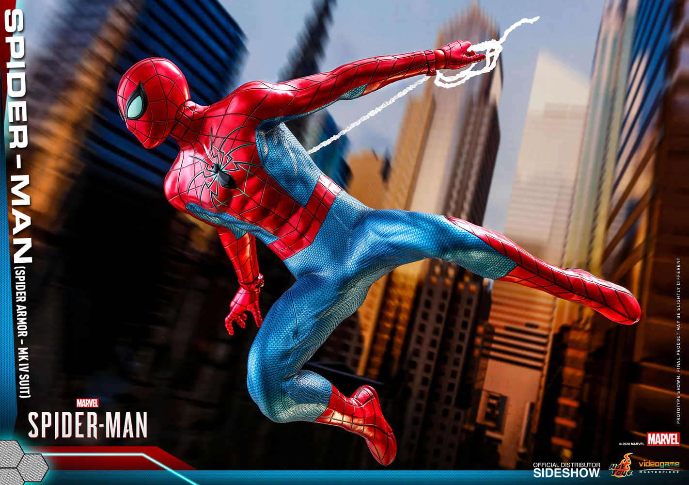 Spider-man (Spider Armor Mk. IV) - Marvel's Spider-man Game - Sixth Scale Figure by Hot Toys