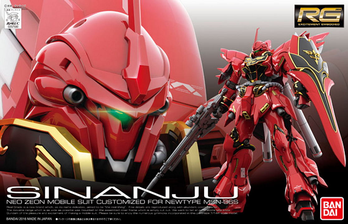RG 1/144 #22 Sinanju