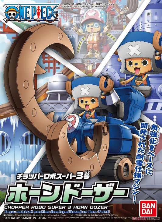 [ONE PIECE] Chopper Robo Super 3 Horn Dozer