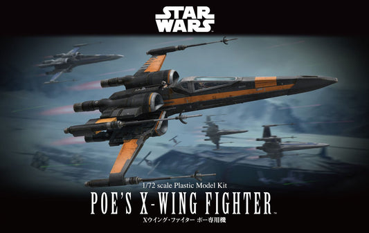 Bandai Star Wars 1/72 Scale - Poe's X-Wing Fighter