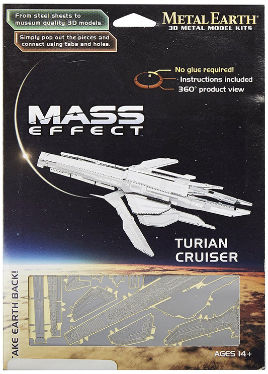 Metal Earth: Turian Cruiser