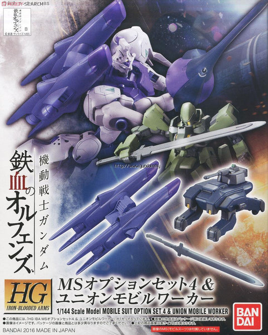 HG 1/144 MS Option Set & Union Mobile Worker