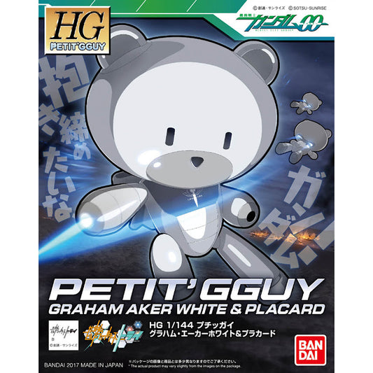 HG 1/144 Graham Aker White & Placard