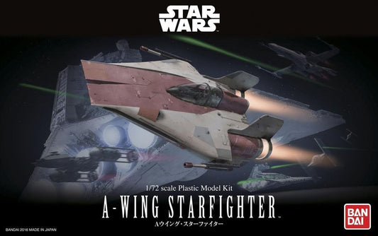 Bandai Star Wars 1/72 Scale - A-Wing Starfighter