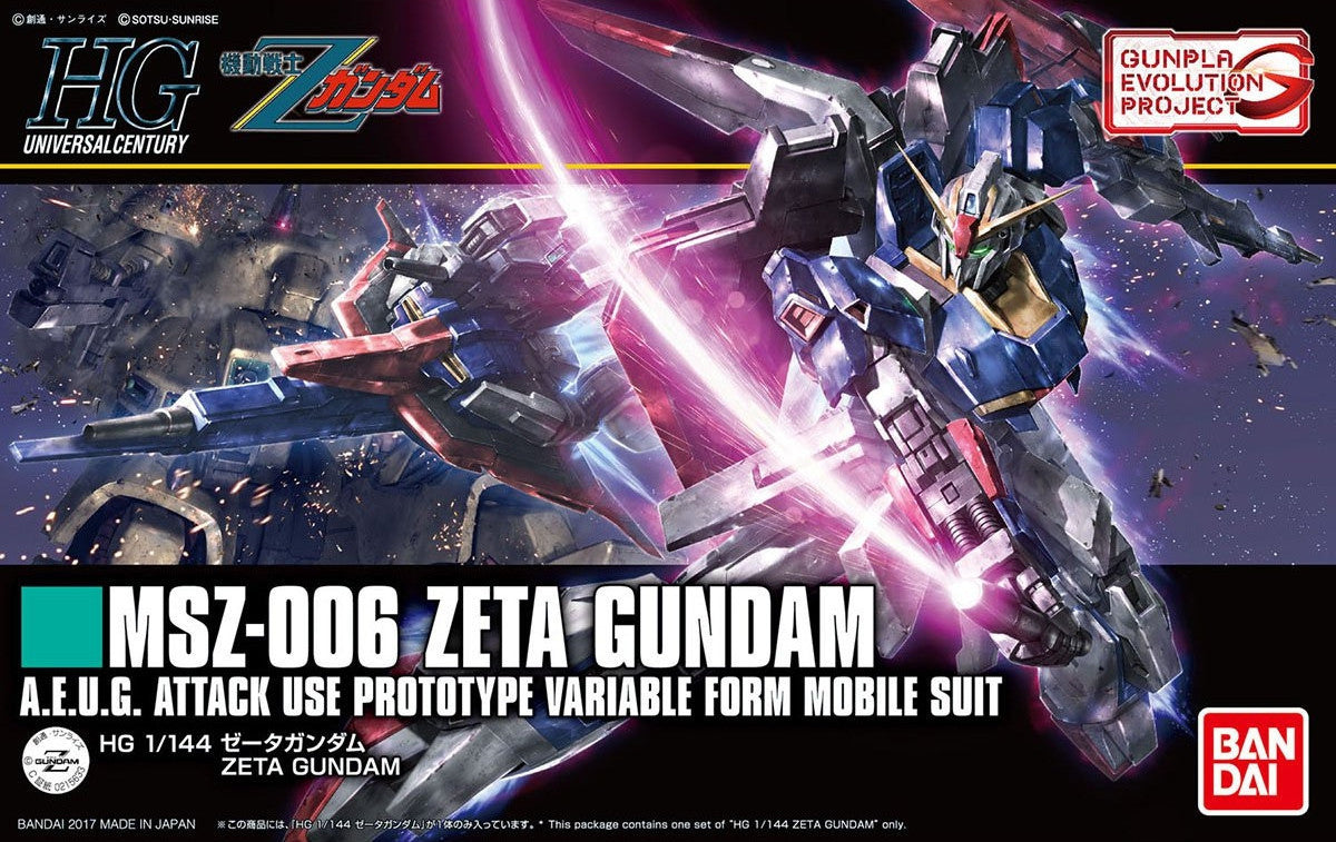 HG 1/144 203 MSZ-006 Zeta Gundam – R4LUS