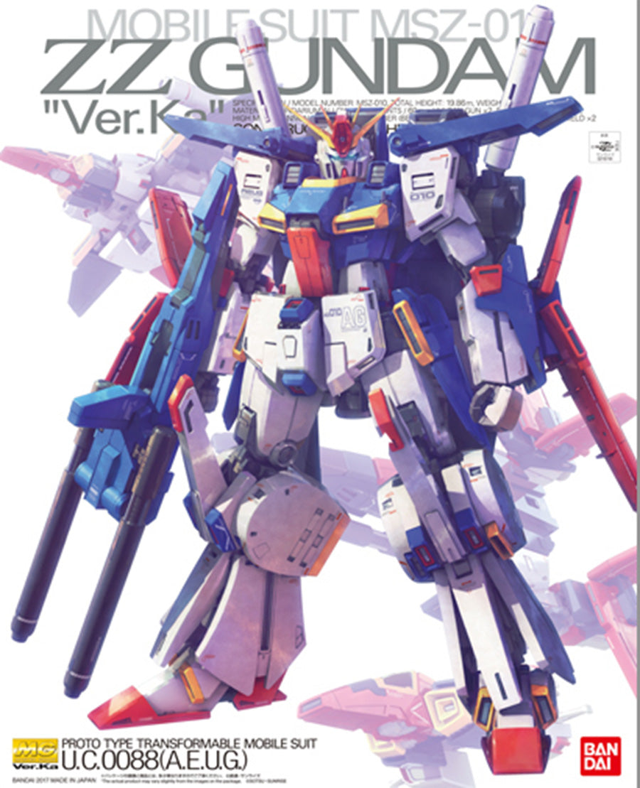ロボット MG 1/100 ZZ GUNDAM Ver.Ka MG 1/100 ZZ Gundam Ver. Ka – R4LUS