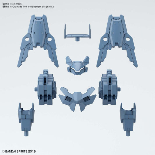 30MM 1/144 OPTION ARMOR FOR COMMANDER [CIELNOVA EXCLUSIVE/ BLUE GRAY]