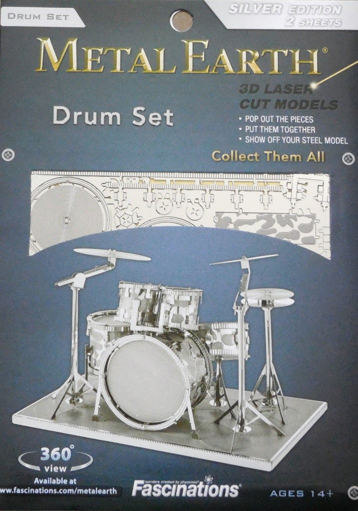Metal Earth: Drum Set