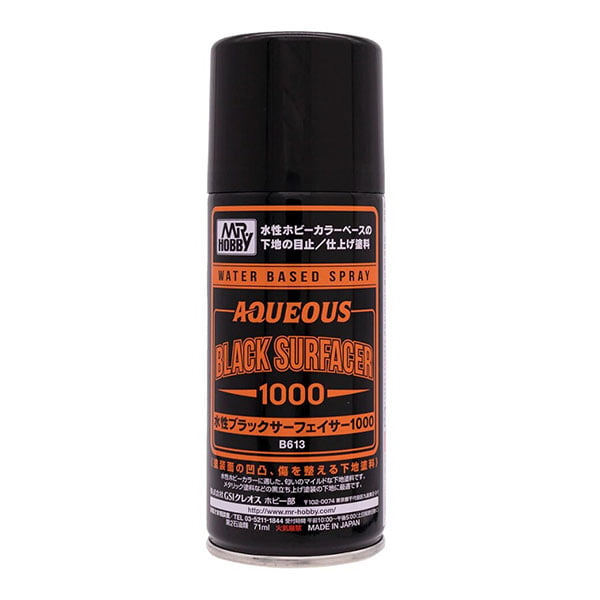 AQUEOUS BLACK SURFACER 1000 (SPRAY TYPE)