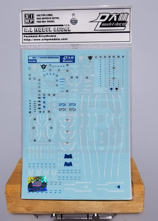 HiRes Water Slide Decal #C13 RG 1/144 00 Qan[T]