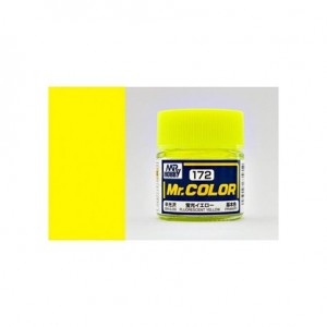 Mr. Color C172 Fluorescent Yellow Semi-Gloss