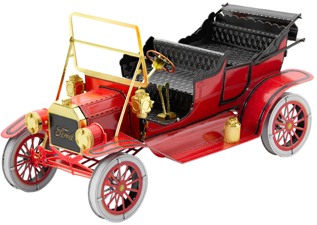 Metal Earth - 1908 Ford Model T (Red)