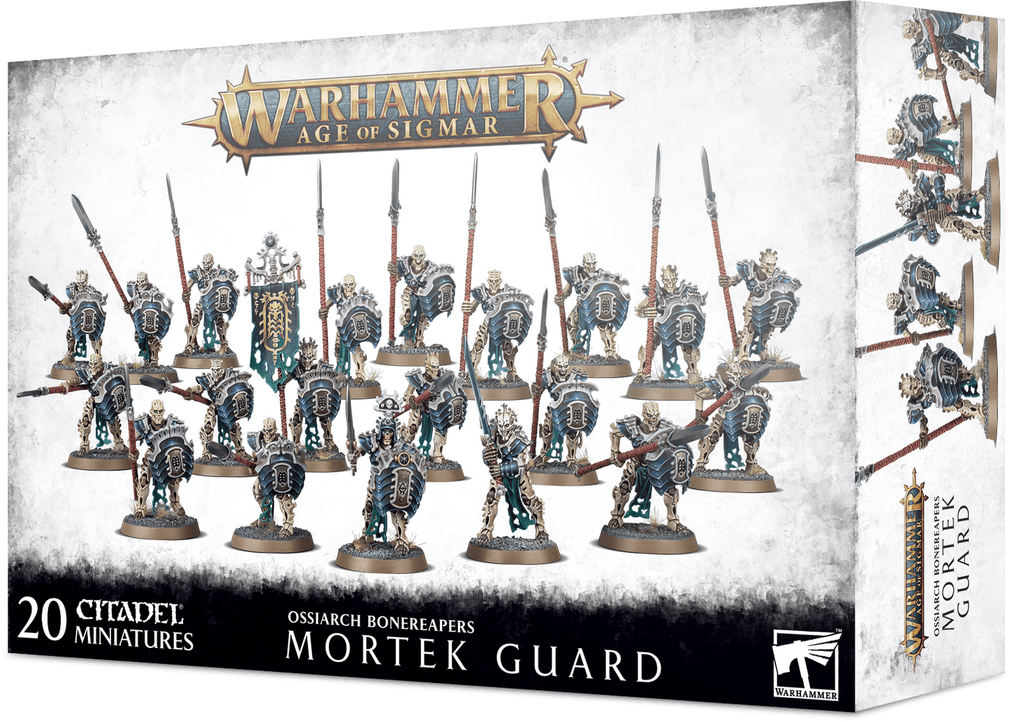 Warhammer Age of Sigmar: Ossiarch Bonereapers Mortek Guard