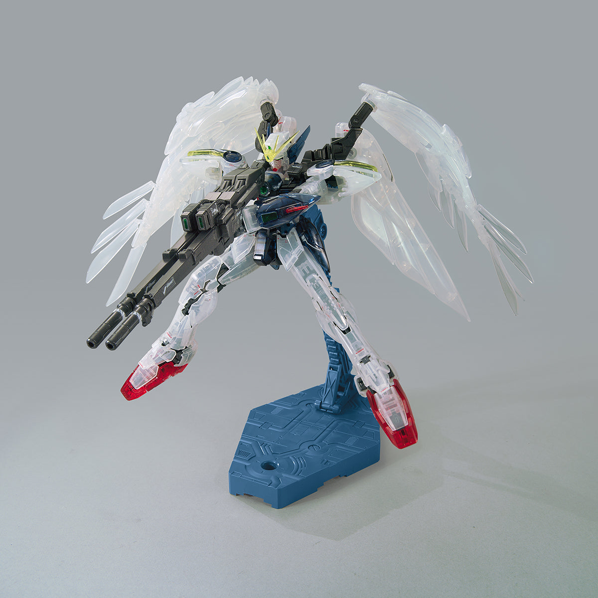 Premium Bandai RG 1/144 THE GUNDAM BASE LIMITED WING GUNDAM ZERO EW [CLEAR COLOR]