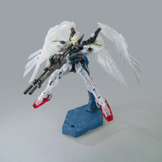 Premium Bandai RG 1/144 THE GUNDAM BASE LIMITED WING GUNDAM ZERO EW [CLEAR COLOR]