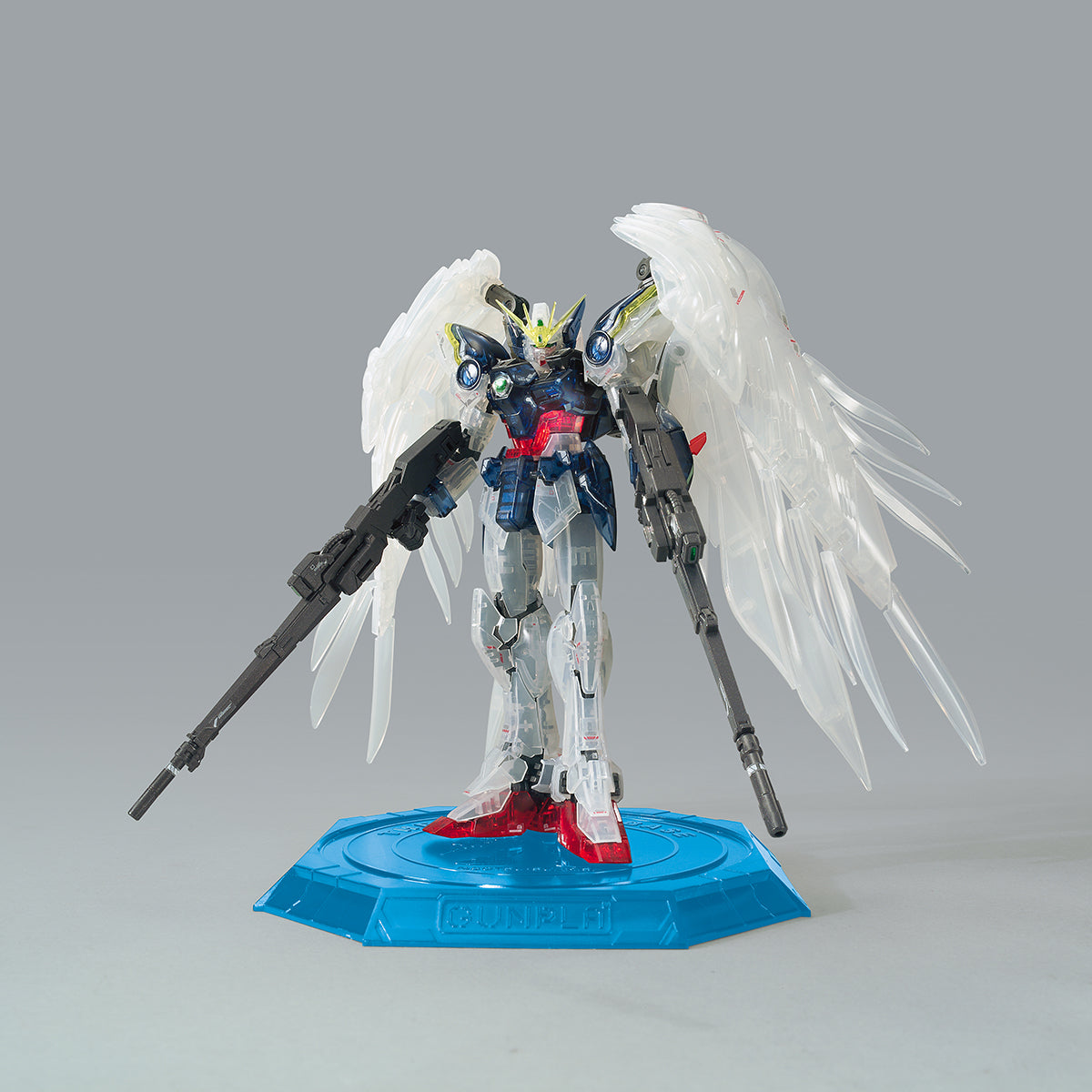 Premium Bandai RG 1/144 THE GUNDAM BASE LIMITED WING GUNDAM ZERO EW [CLEAR COLOR]