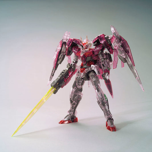 Premium Bandai MG 1/100 THE GUNDAM BASE LIMITED TRANS-AM RAISER [CLEAR COLOR]
