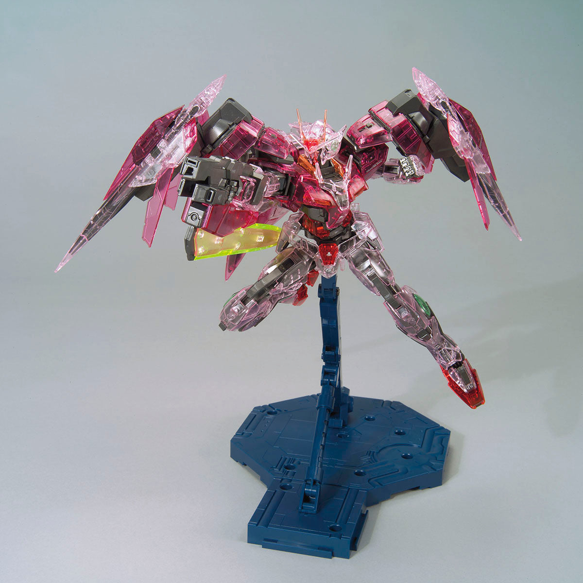 Premium Bandai MG 1/100 THE GUNDAM BASE LIMITED TRANS-AM RAISER [CLEAR COLOR]